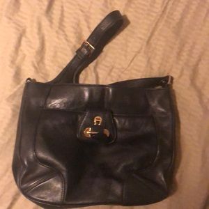 Etinne Aigner black purse
